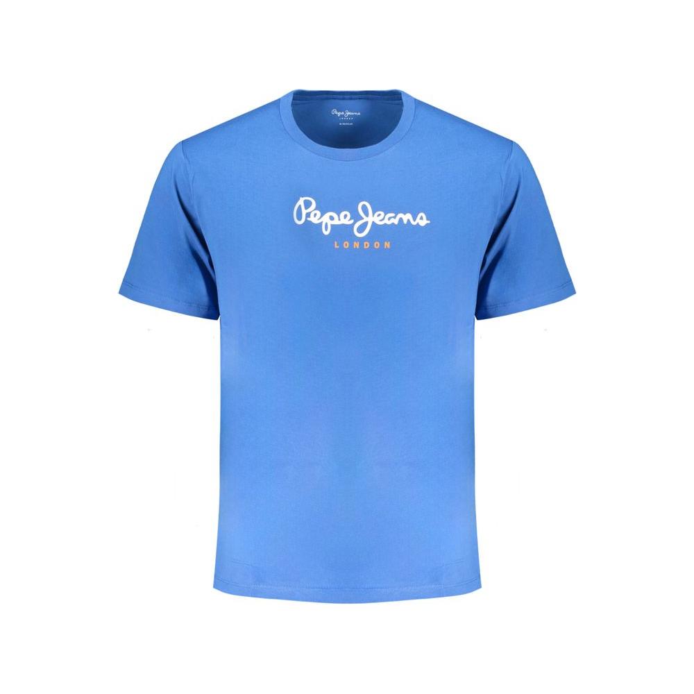 Blue Cotton T-Shirt