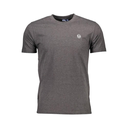 Sergio Tacchini Gray Cotton T-Shirt Sergio Tacchini