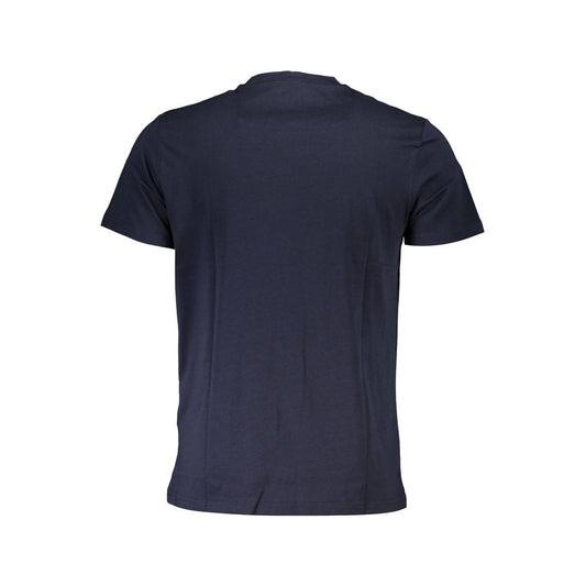 Cavalli Class Blue Cotton T-Shirt Cavalli Class