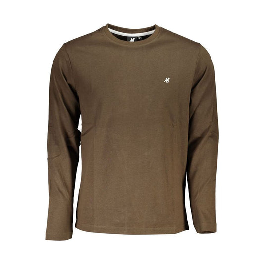 Brown Cotton T-Shirt