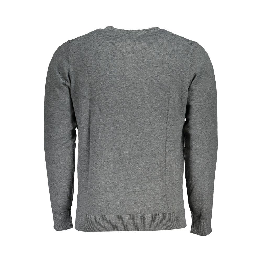 Gray Fabric Sweater