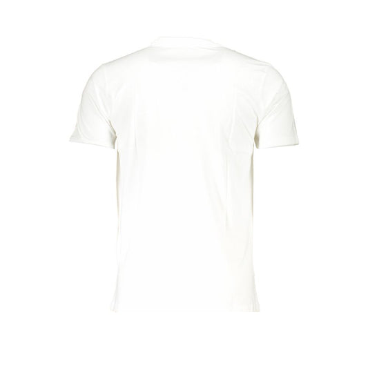 Cavalli Class White Cotton T-Shirt Cavalli Class