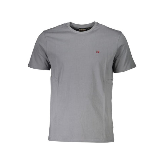 Gray Cotton T-Shirt