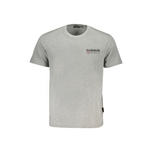 Gray Cotton T-Shirt