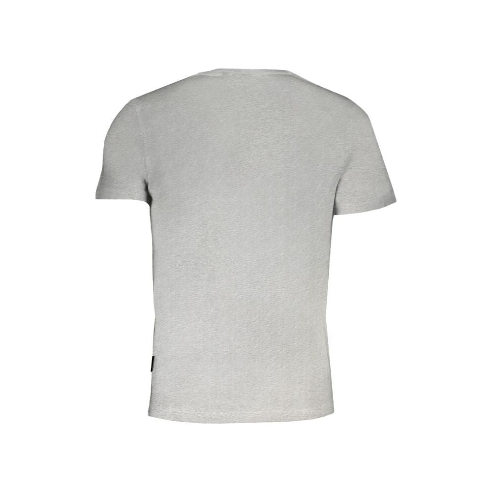 Gray Cotton T-Shirt