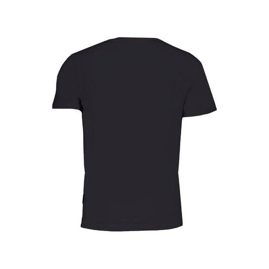 Black Cotton T-Shirt