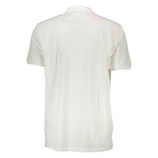 U.S. POLO ASSN. Chic White Embroidered Polo for Men U.S. POLO ASSN.