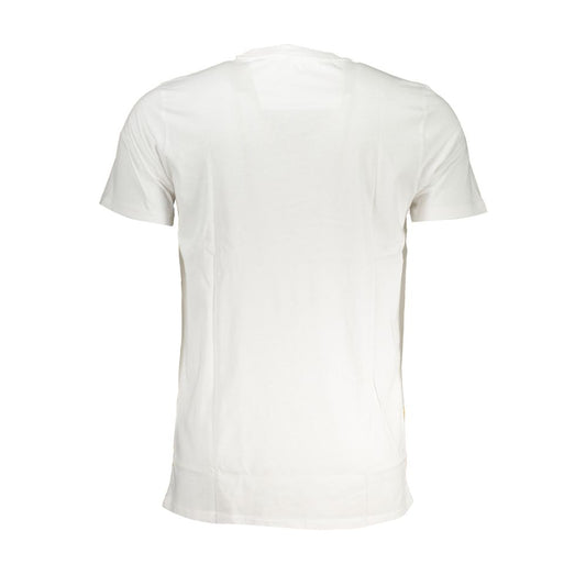 Cavalli Class White Cotton T-Shirt Cavalli Class