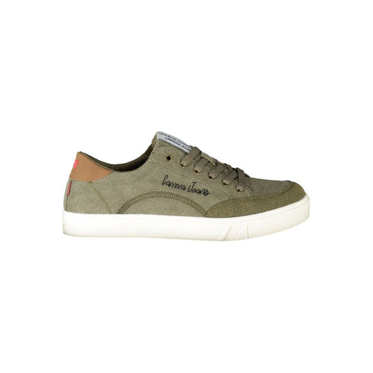 Green Polyester Sneaker