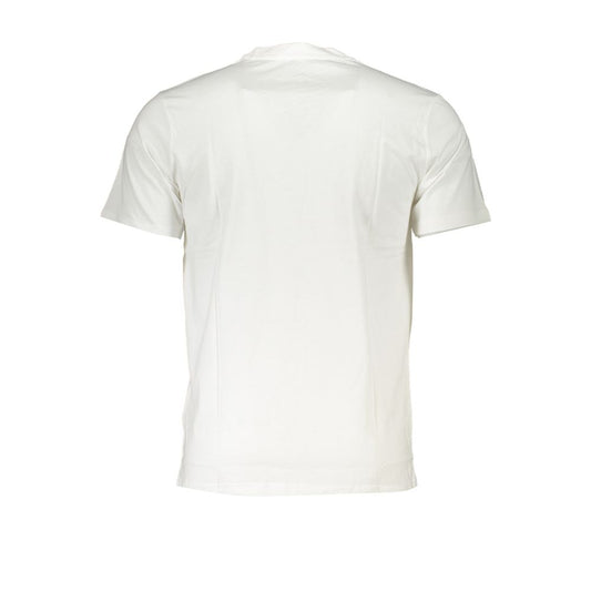 Cavalli Class White Cotton T-Shirt Cavalli Class