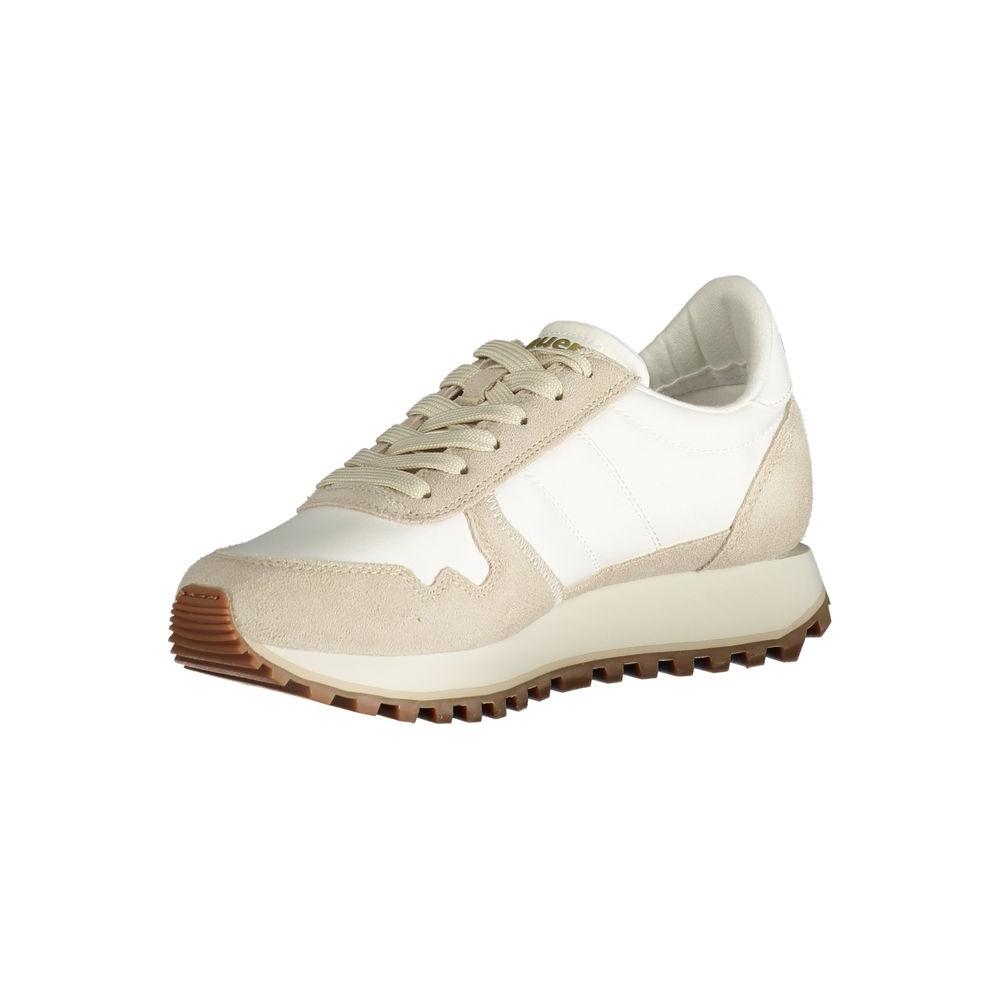 Beige Polyester Sneaker