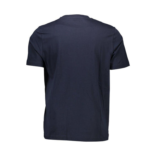 Diesel Sleek Blue Crew Neck Logo Tee Diesel