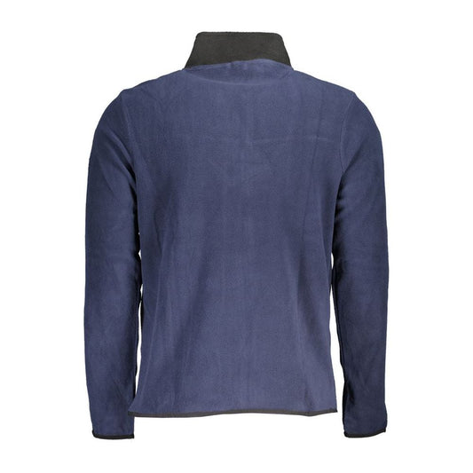 Blue Polyester Sweater