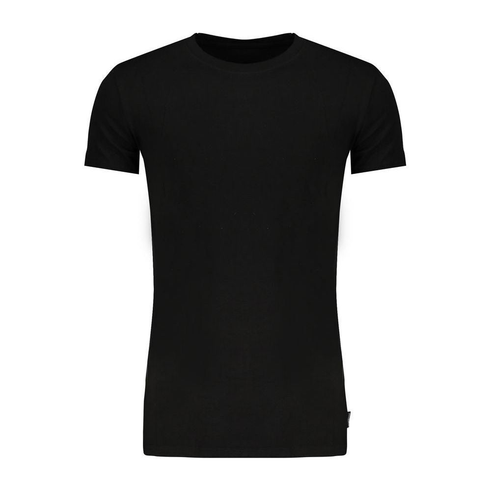 Black Cotton T-Shirt