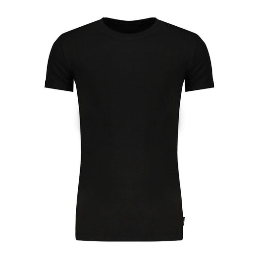 Black Cotton T-Shirt