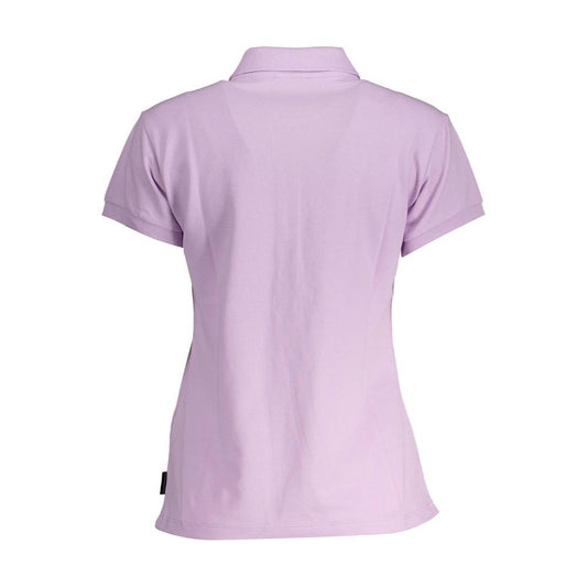 Chic Pink Polo with Iconic Emblem