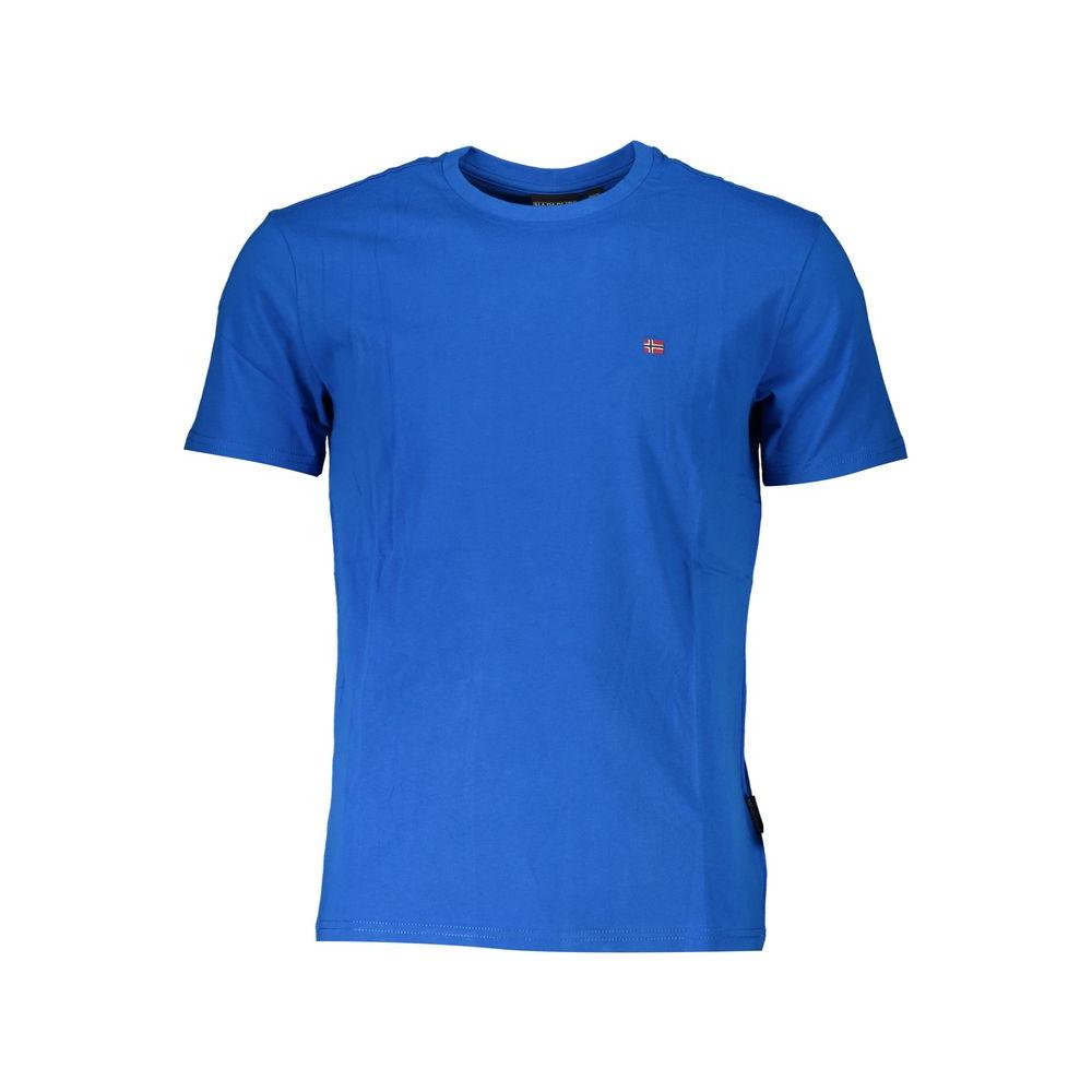 Blue Cotton T-Shirt