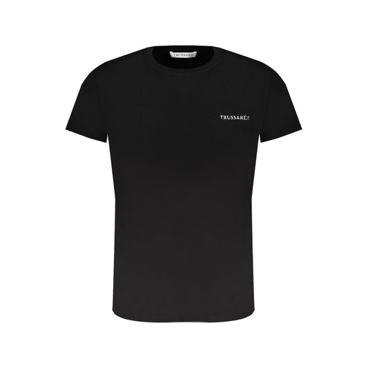 Black Cotton T-Shirt