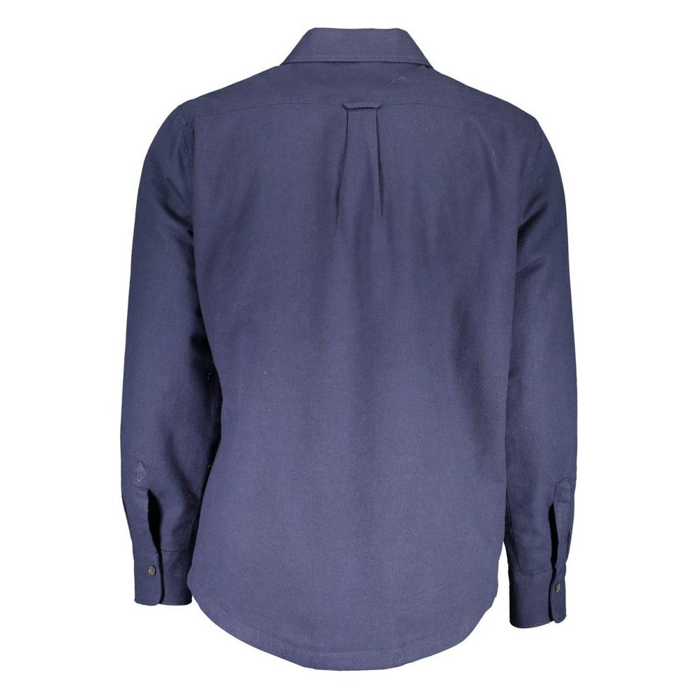 Elegant Cotton Long-Sleeve Men's Shirt