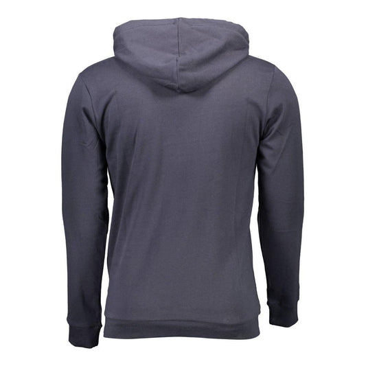 Classic Blue Hooded Sweatshirt