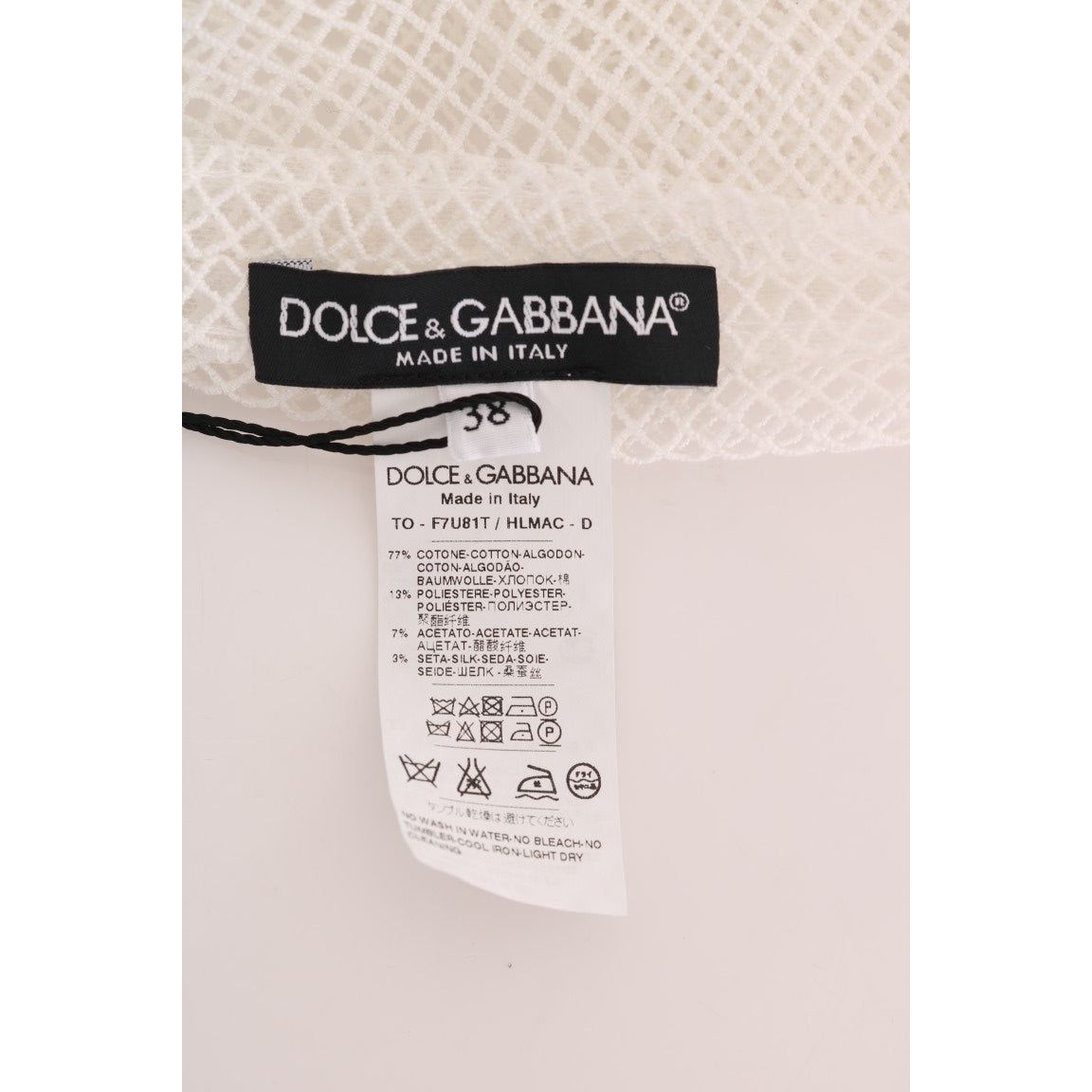 Dolce & Gabbana Sleeveless Transparent Net Tank Top sleeveless-transparent-net-tank-top