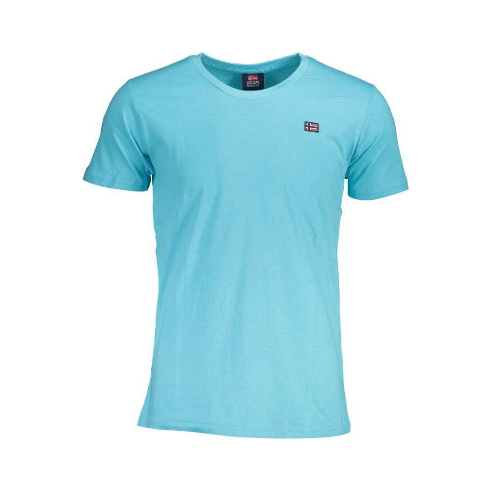 Light Blue Cotton T-Shirt