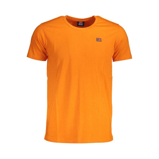 Orange Cotton T-Shirt