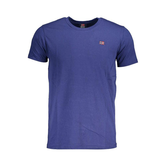 Blue Cotton T-Shirt