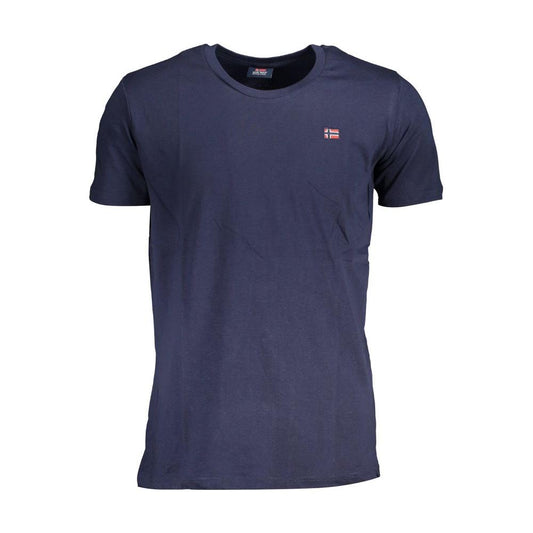 Blue Cotton T-Shirt