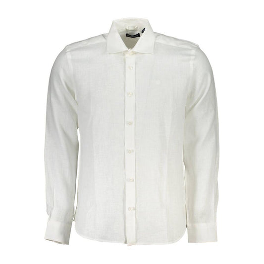 North Sails White Linen Shirt