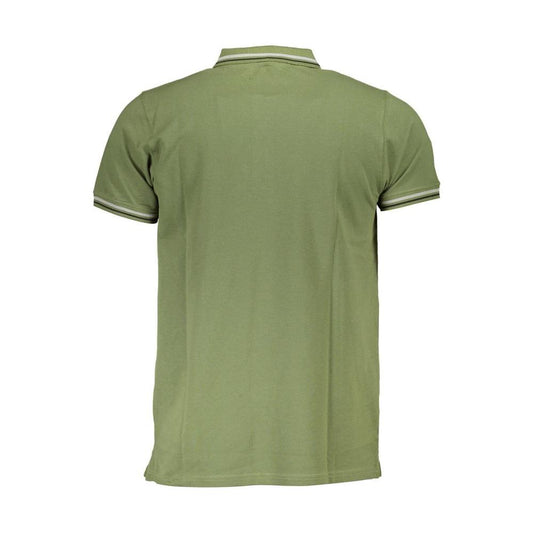 Green Cotton Polo Shirt