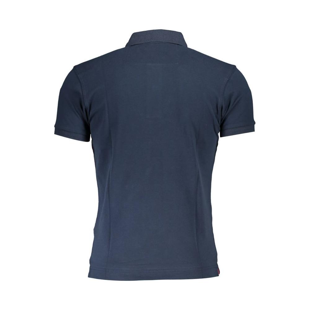 Sleek Slim Fit Polo with Contrast Details