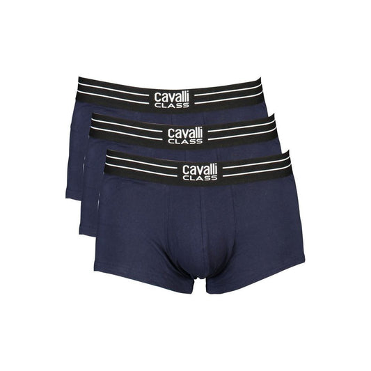 Blue Cotton Underwear