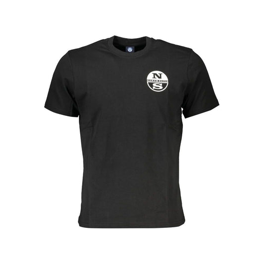 Black Cotton T-Shirt