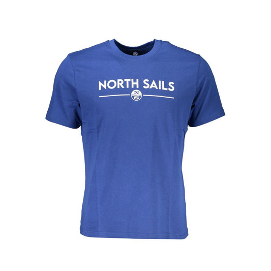 North Sails Blue Cotton T-Shirt North Sails