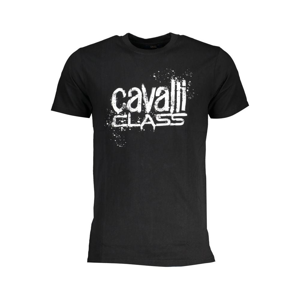 Black Cotton T-Shirt