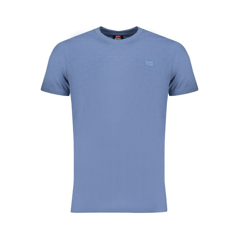 Blue Cotton T-Shirt