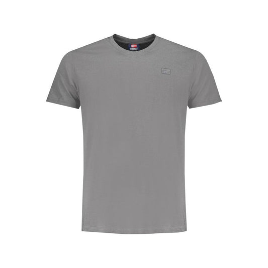 Gray Cotton T-Shirt