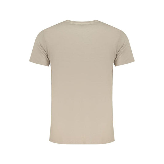 Beige Cotton T-Shirt