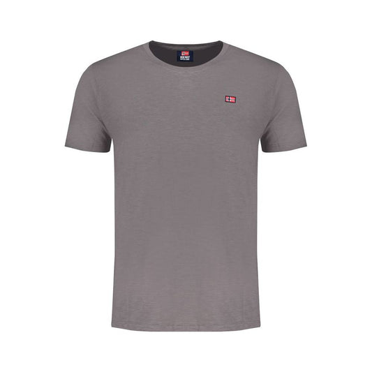 Gray Cotton T-Shirt