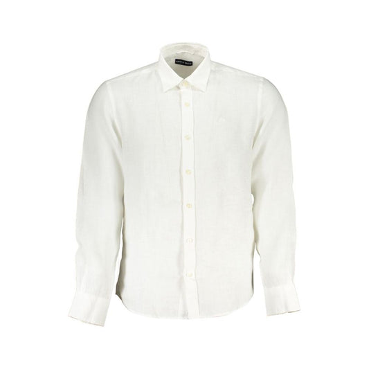 North Sails White Linen Shirt North Sails