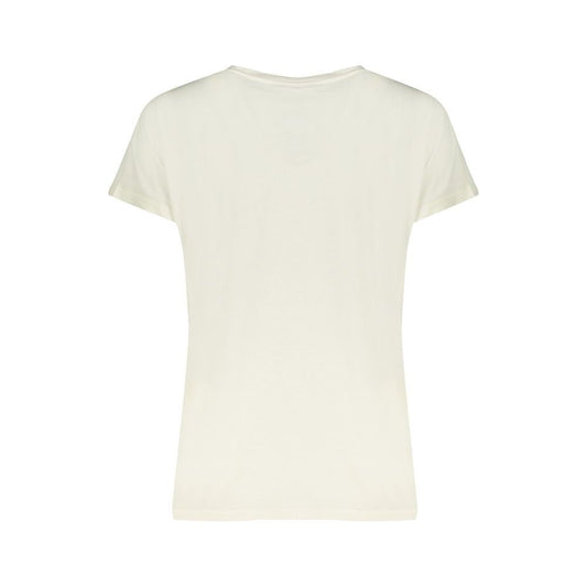 White Cotton Tops & T-Shirt