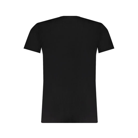 Trussardi Black Cotton T-Shirt Trussardi