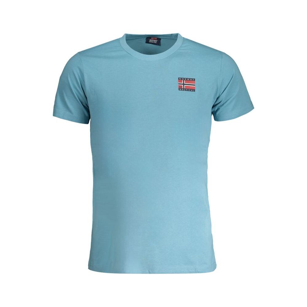 Light Blue Cotton T-Shirt