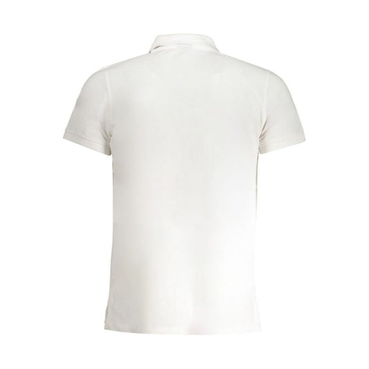 White Cotton Polo Shirt