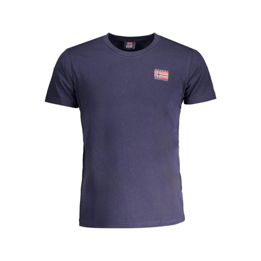 Blue Cotton T-Shirt