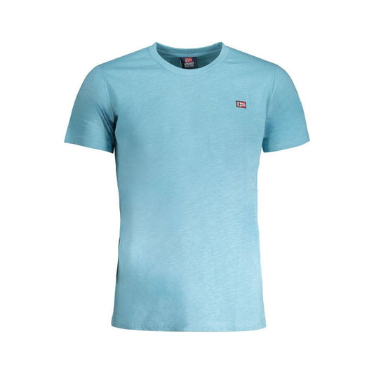 Light Blue Cotton T-Shirt