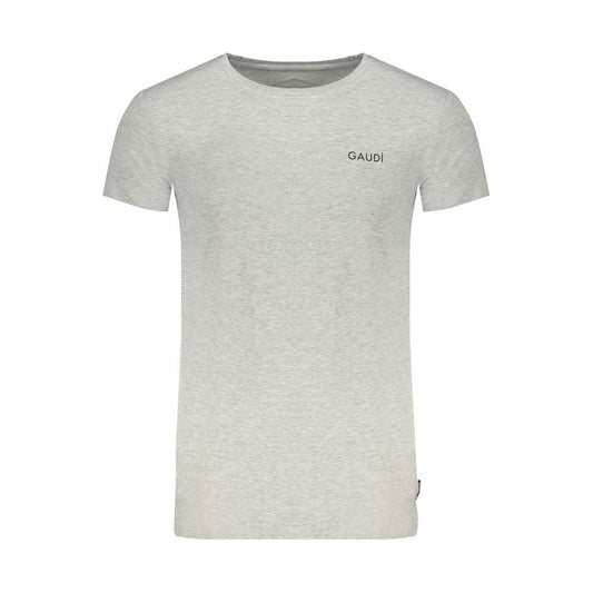 Gray Cotton T-Shirt