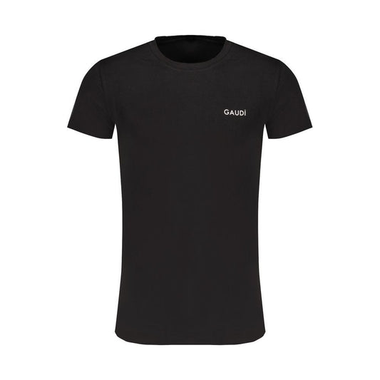 Black Cotton T-Shirt