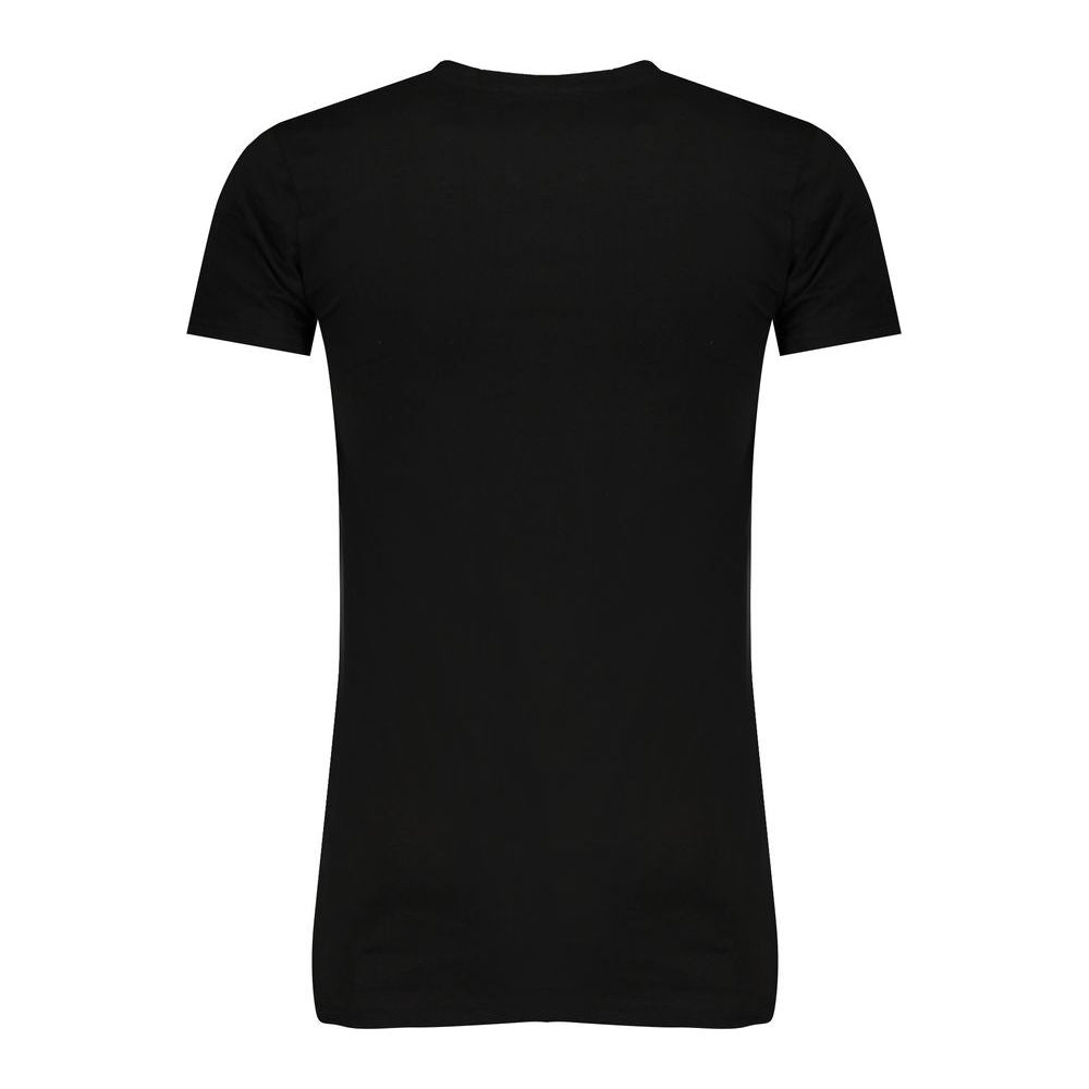 Black Cotton T-Shirt